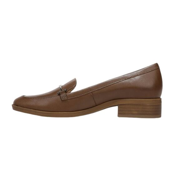 Soul Naturalizer Ridley Loafer Flats Cinnamon Brown Vegan Leather Round Toe Slip - Picture 3 of 10